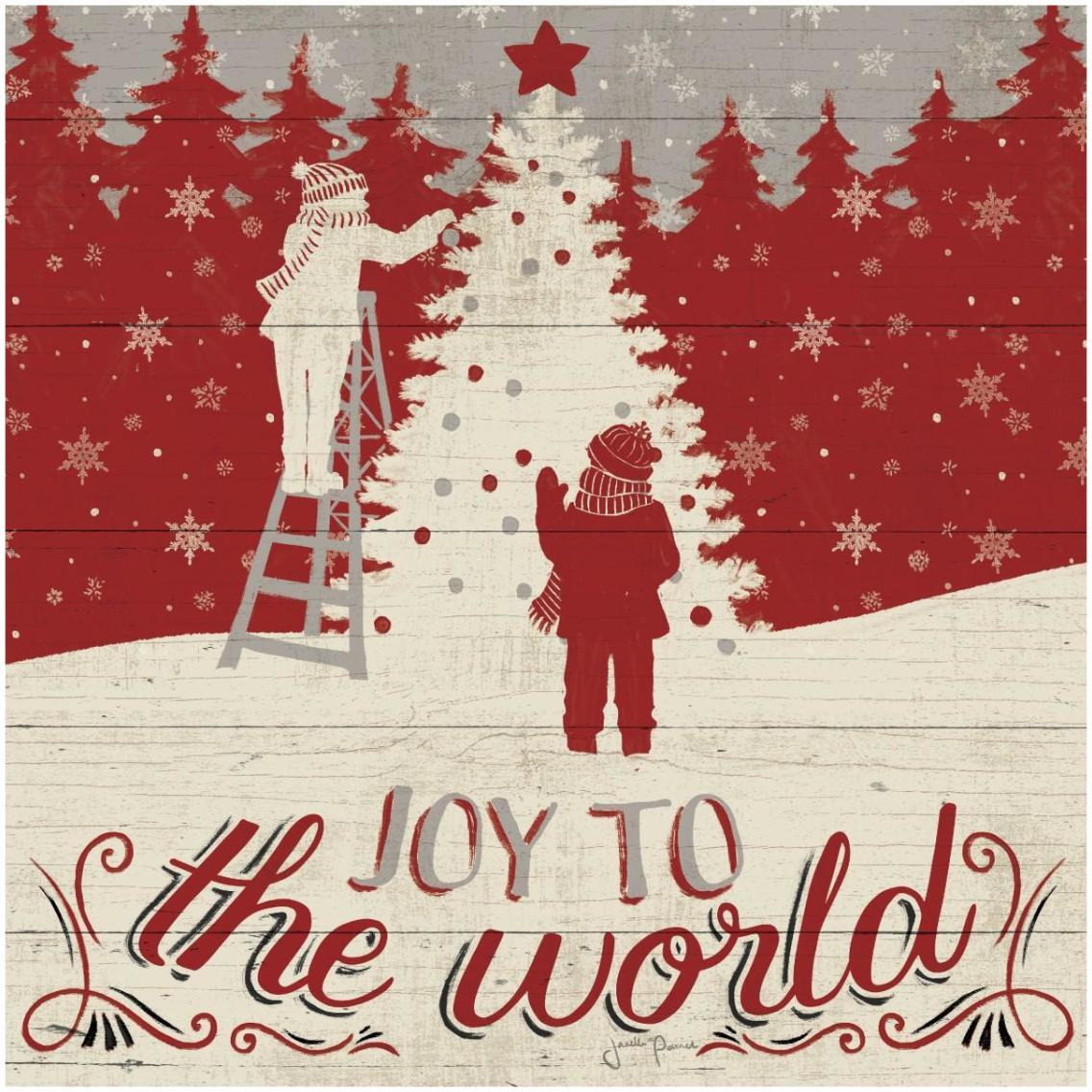 Holiday in the Woods V -Paper Art-32&quotx32"
