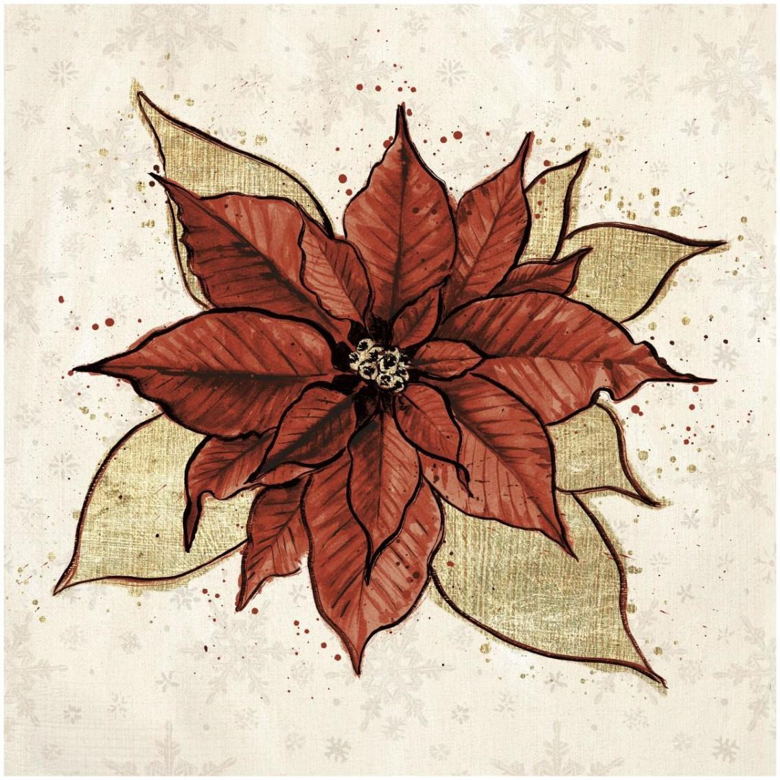 Holiday Gem III -Paper Art-32&quotx32"