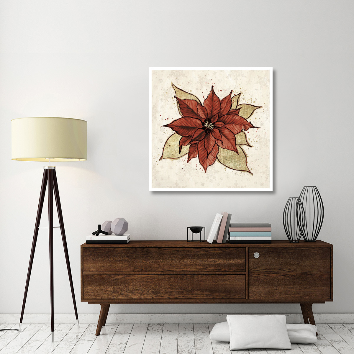 Holiday Gem III -Paper Art-42&quotx42"