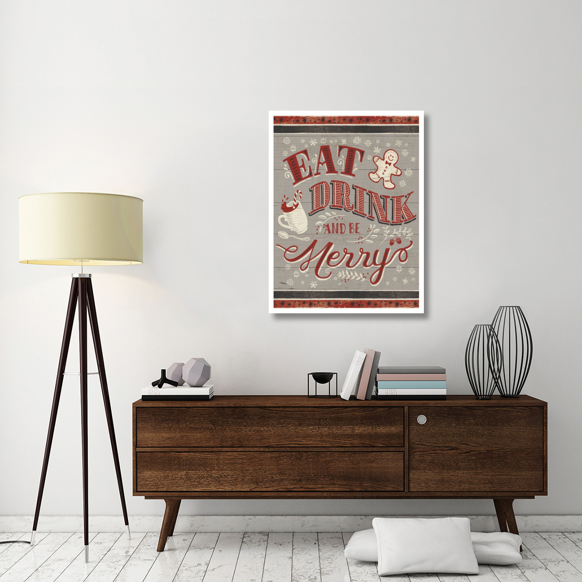 Holiday in the Woods VI -Paper Art-32&quotx42"