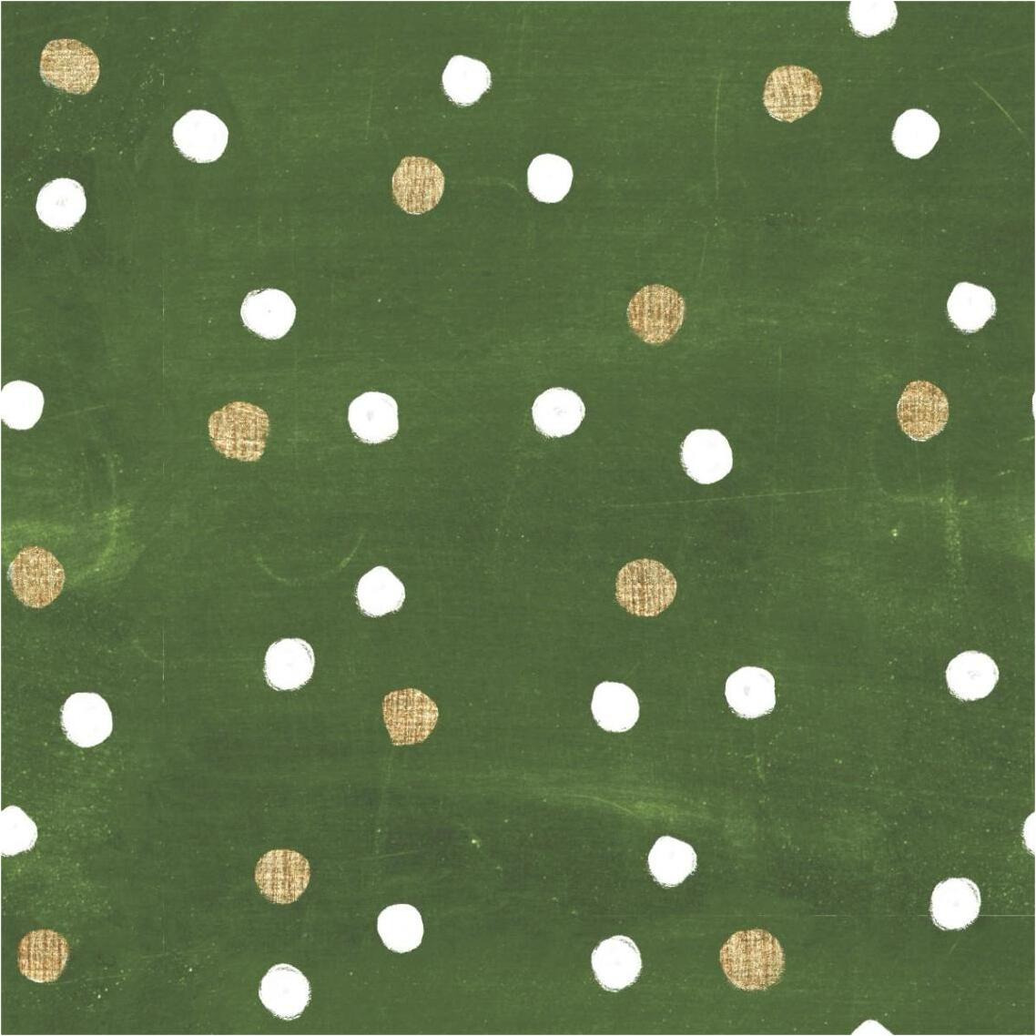 Santas List Pattern IV -Paper Art-38&quotx38"