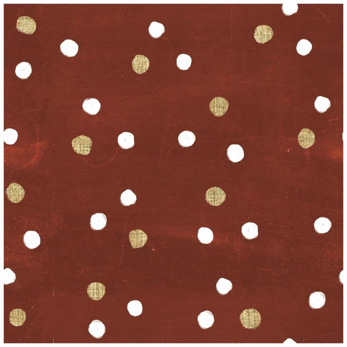 Santas List Pattern V -Paper Art-42&quotx42"