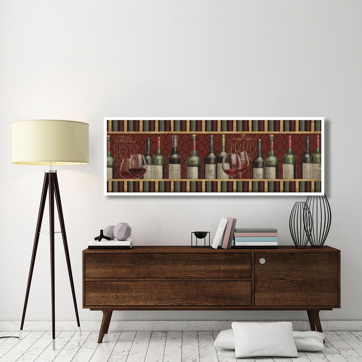 Bistro Paris V -Paper Art-74&quotx26"