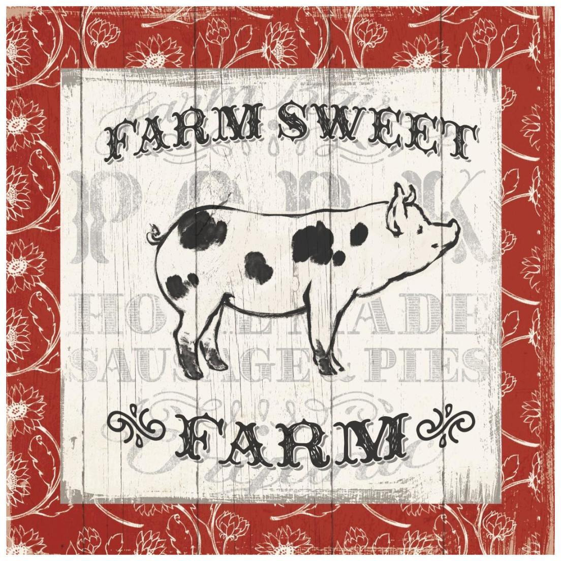 Farmers Market I -Paper Art-20&quotx20"