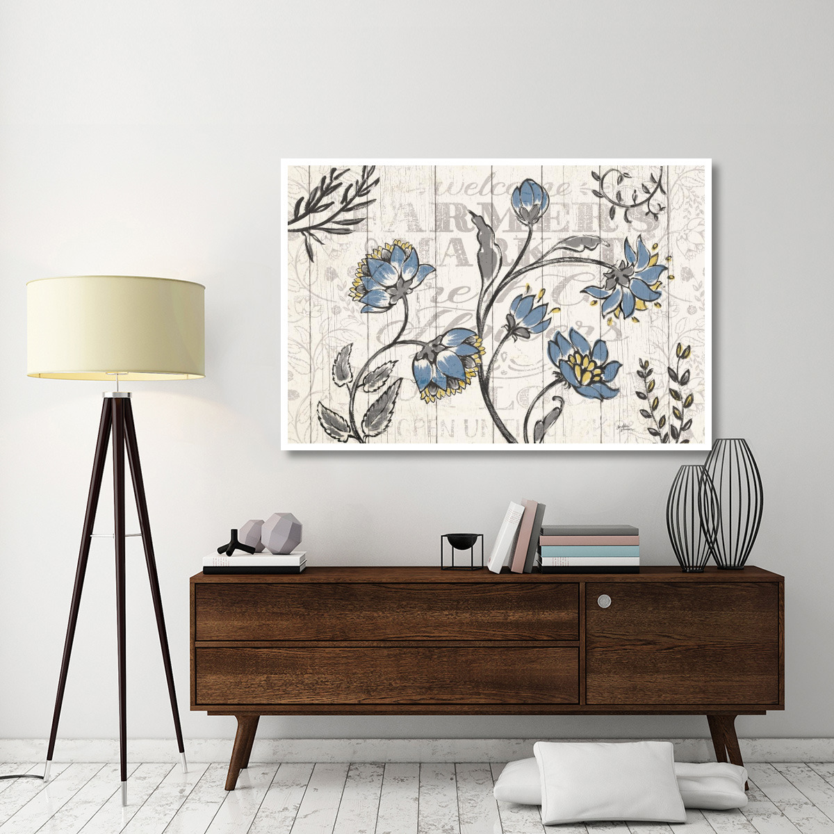 Blooming Season III -Paper Art-62&quotx42"