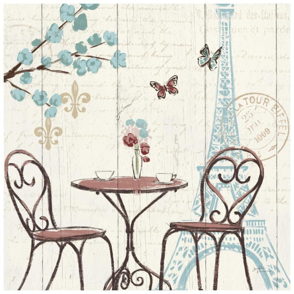 Paris Tour V -Paper Art-26&quotx26"