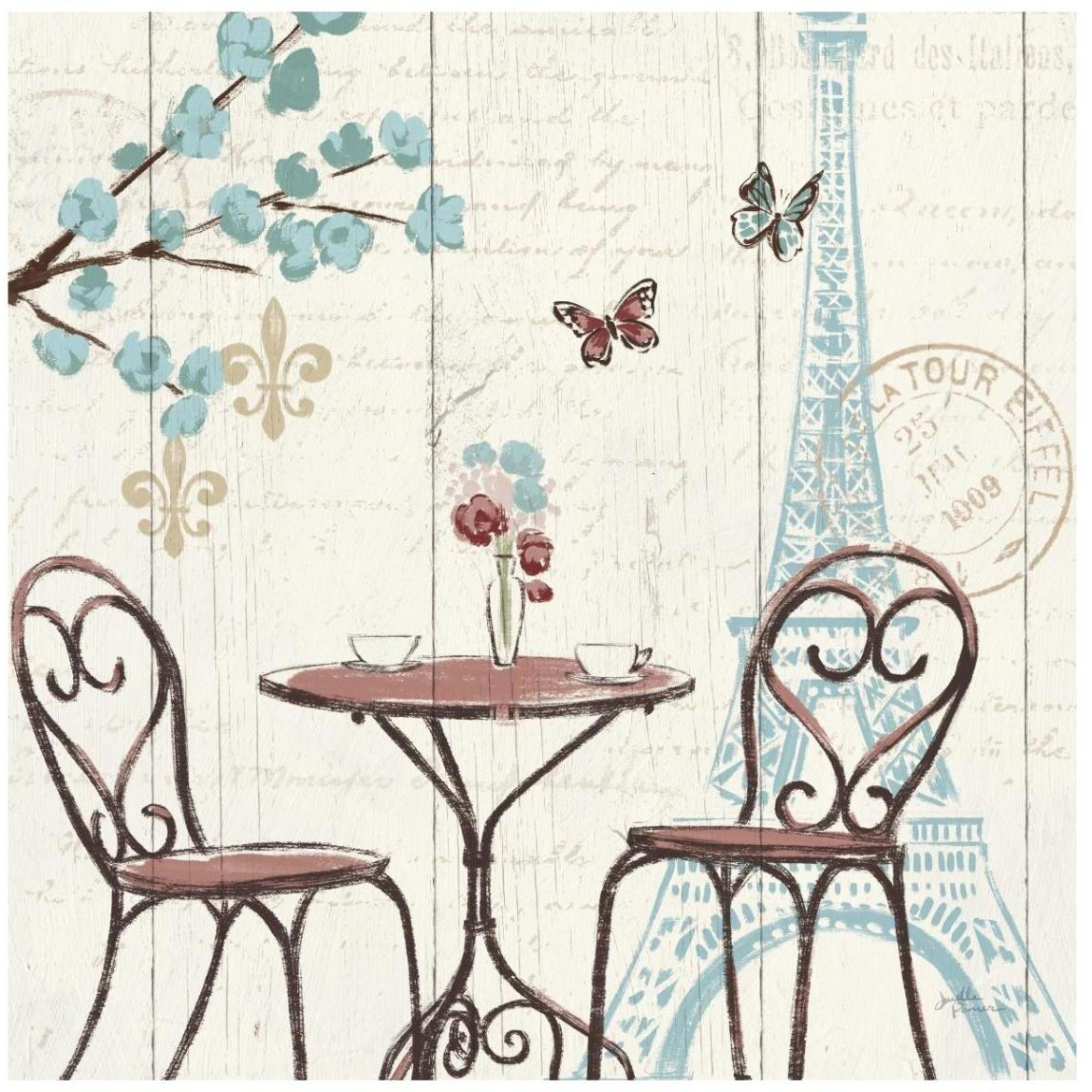 Paris Tour V -Paper Art-42&quotx42"
