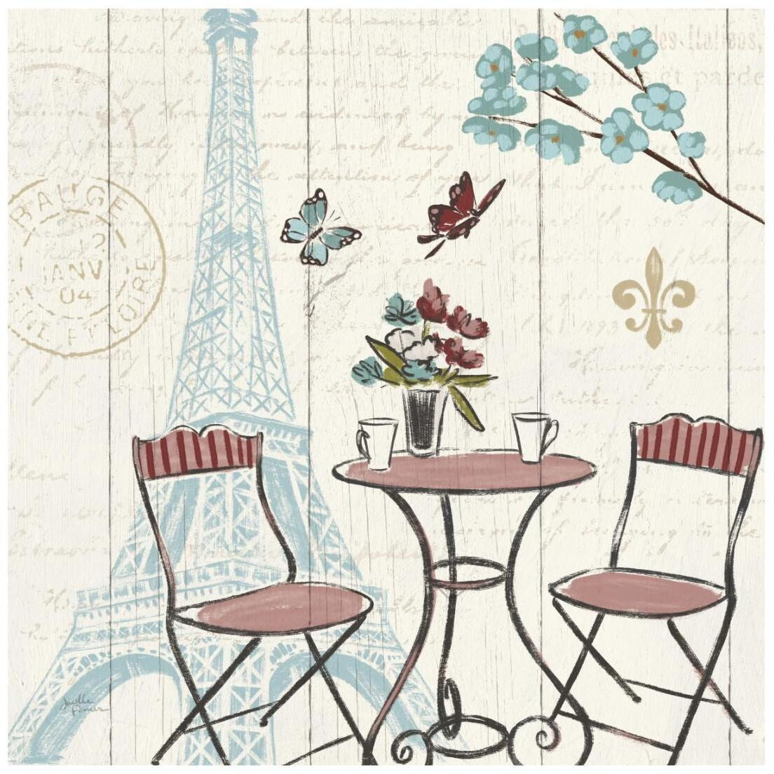 Paris Tour VI -Paper Art-20&quotx20"