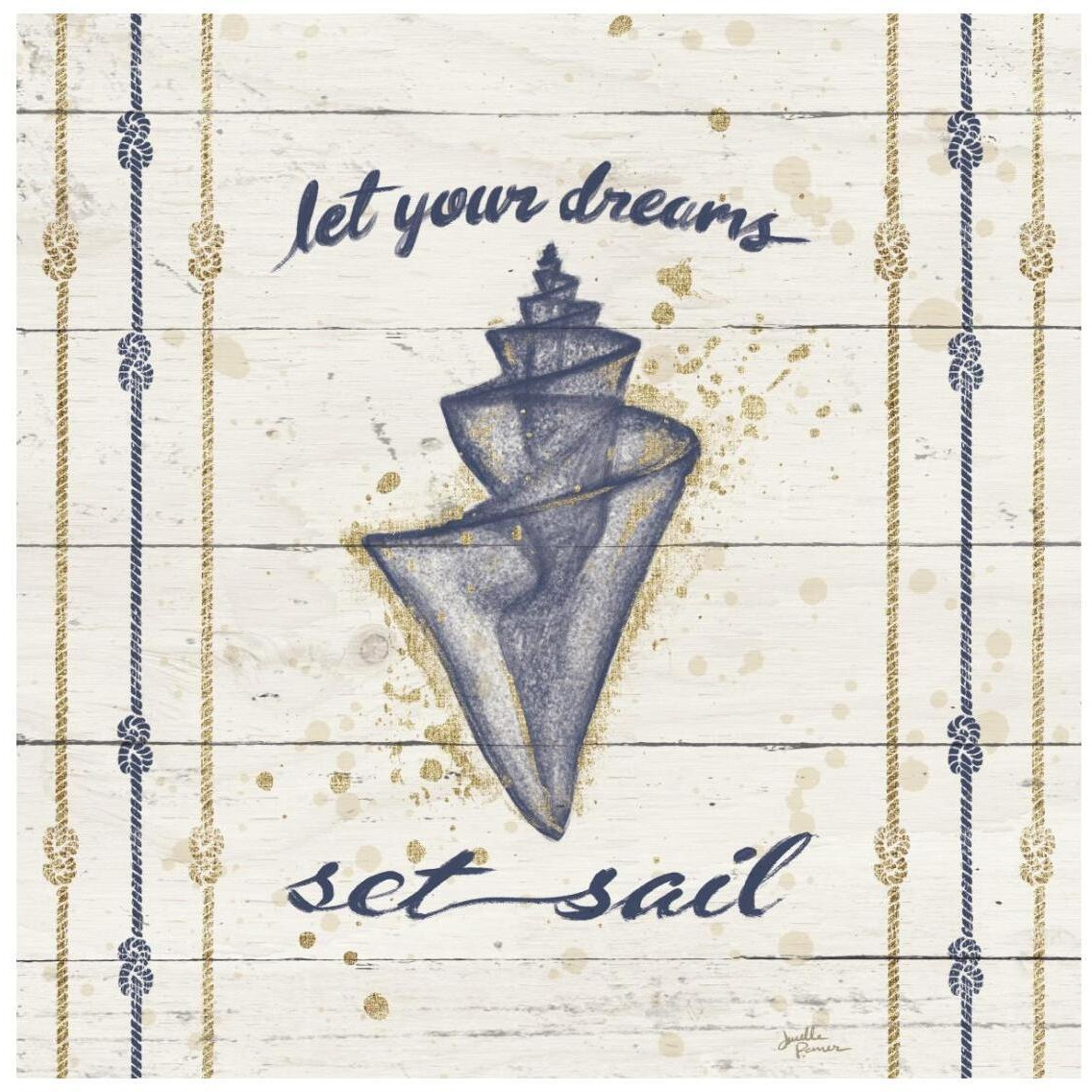 Calm Seas III -Paper Art-26&quotx26"