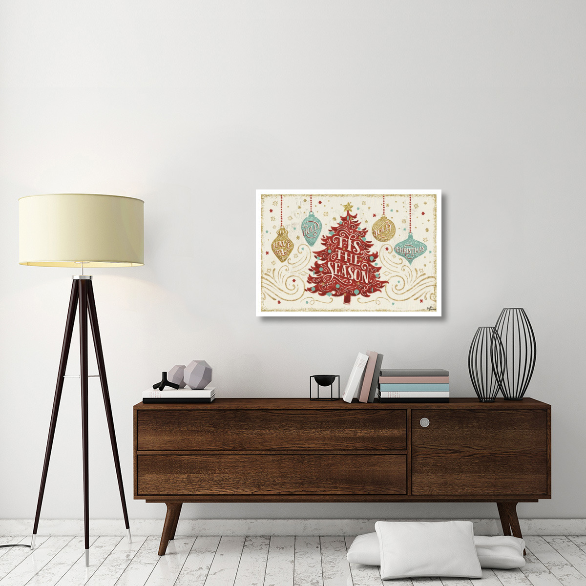 Trimming the Tree II -Paper Art-38&quotx26"