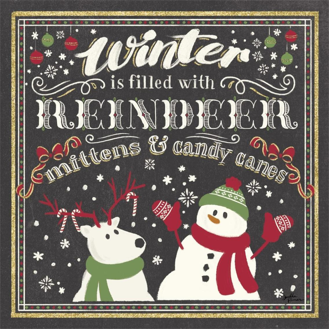 Winter Wonderland I -Paper Art-38&quotx38"
