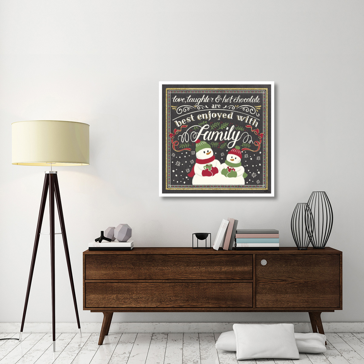 Winter Wonderland II -Paper Art-38&quotx38"