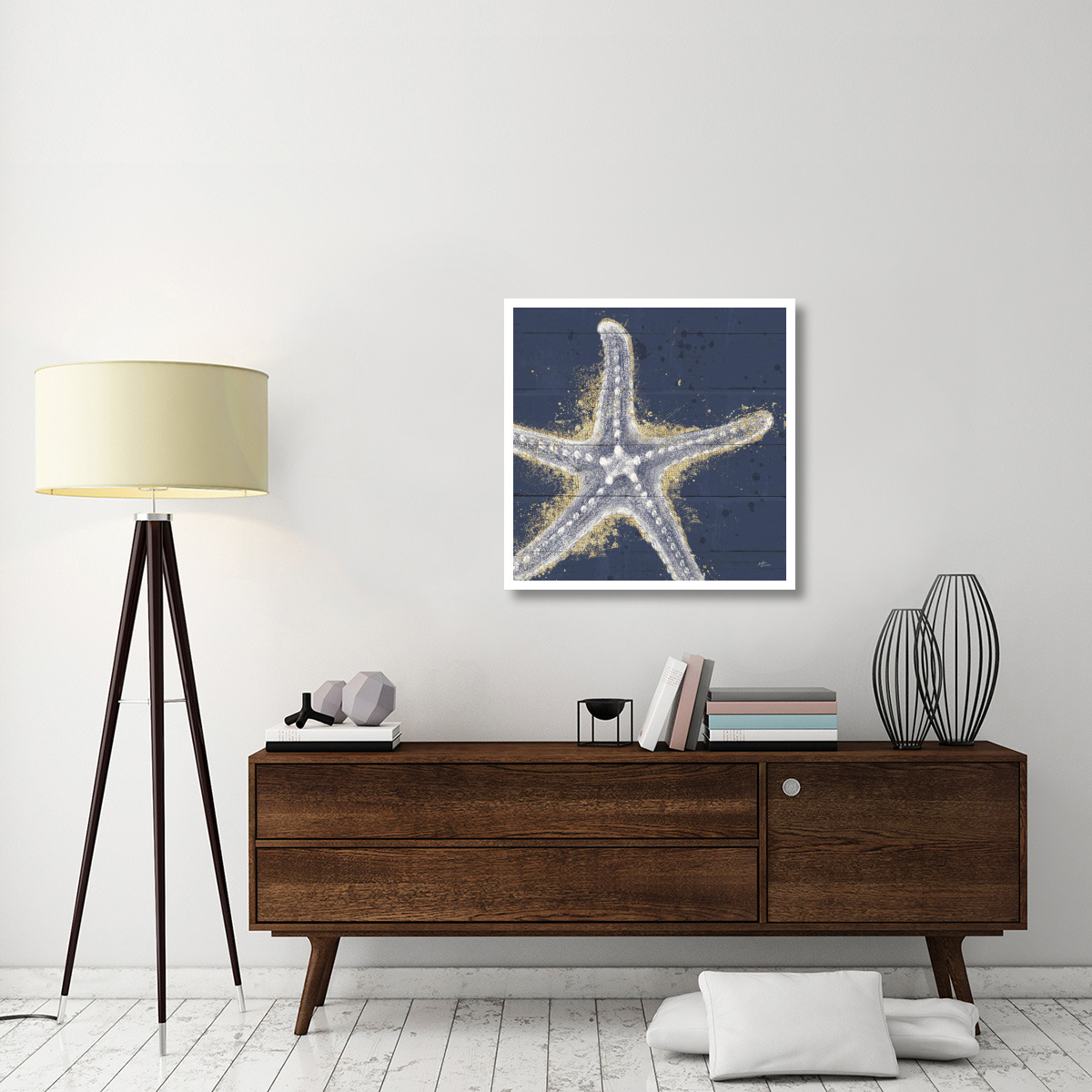 Calm Seas XI no Words -Paper Art-32&quotx32"