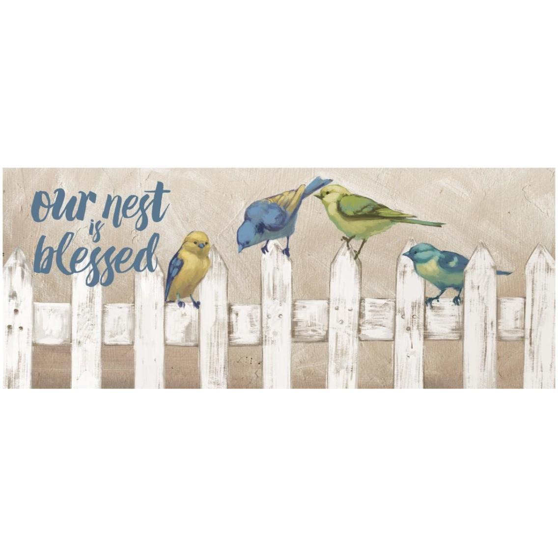 Fly Away IV Blessed -Paper Art-32&quotx14"