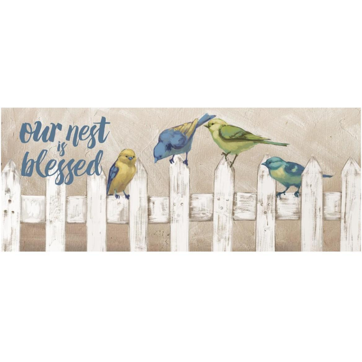 Fly Away IV Blessed -Paper Art-62&quotx26"