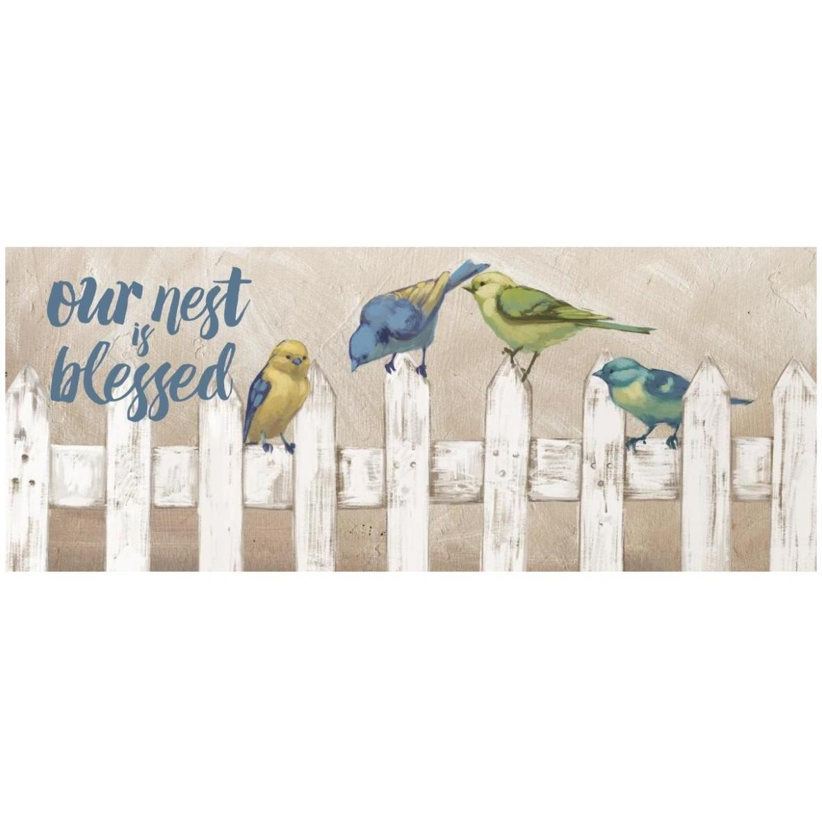 Fly Away IV Blessed -Paper Art-77&quotx32"