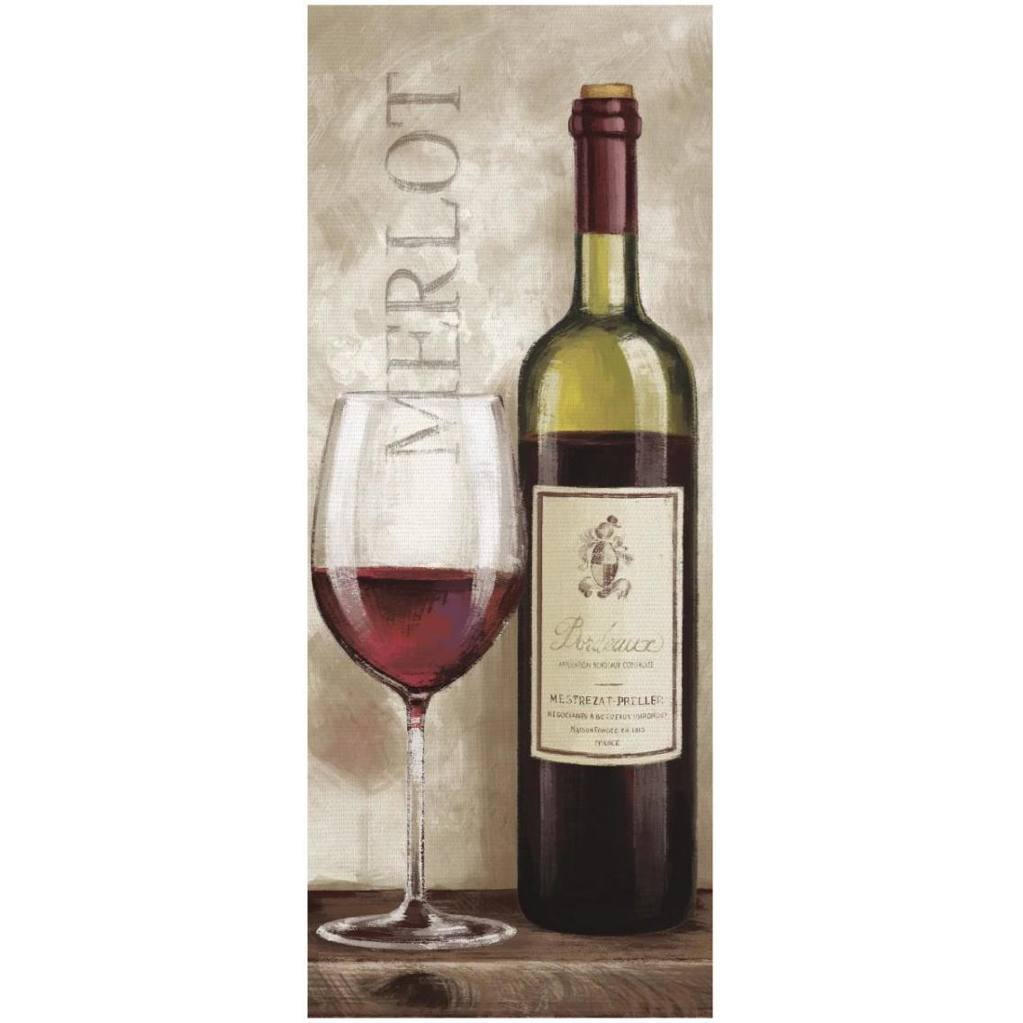 Wine in Paris V -Paper Art-14&quotx32"