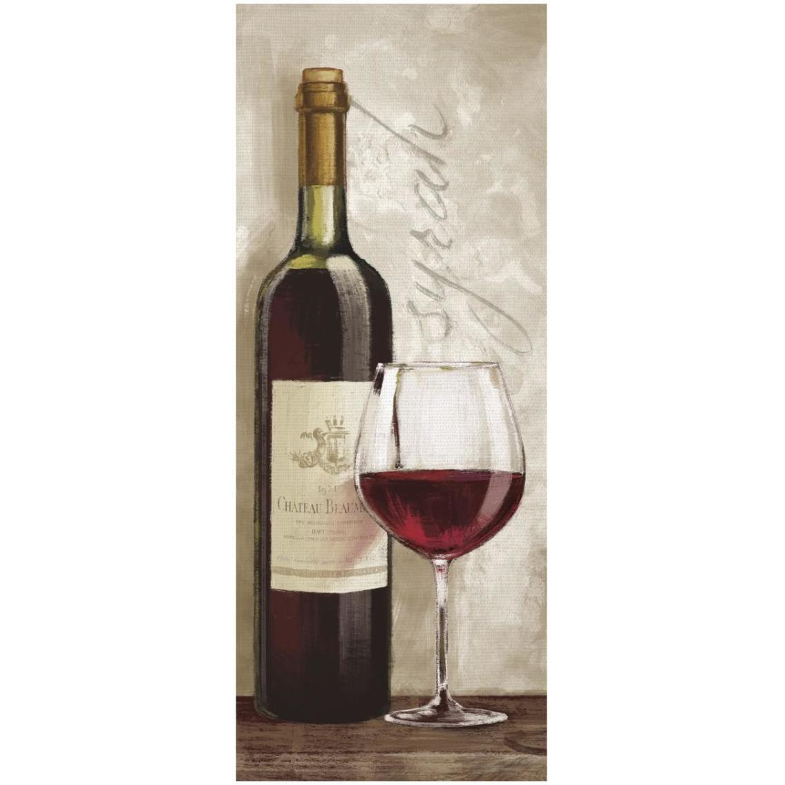 Wine in Paris VI -Paper Art-14&quotx32"