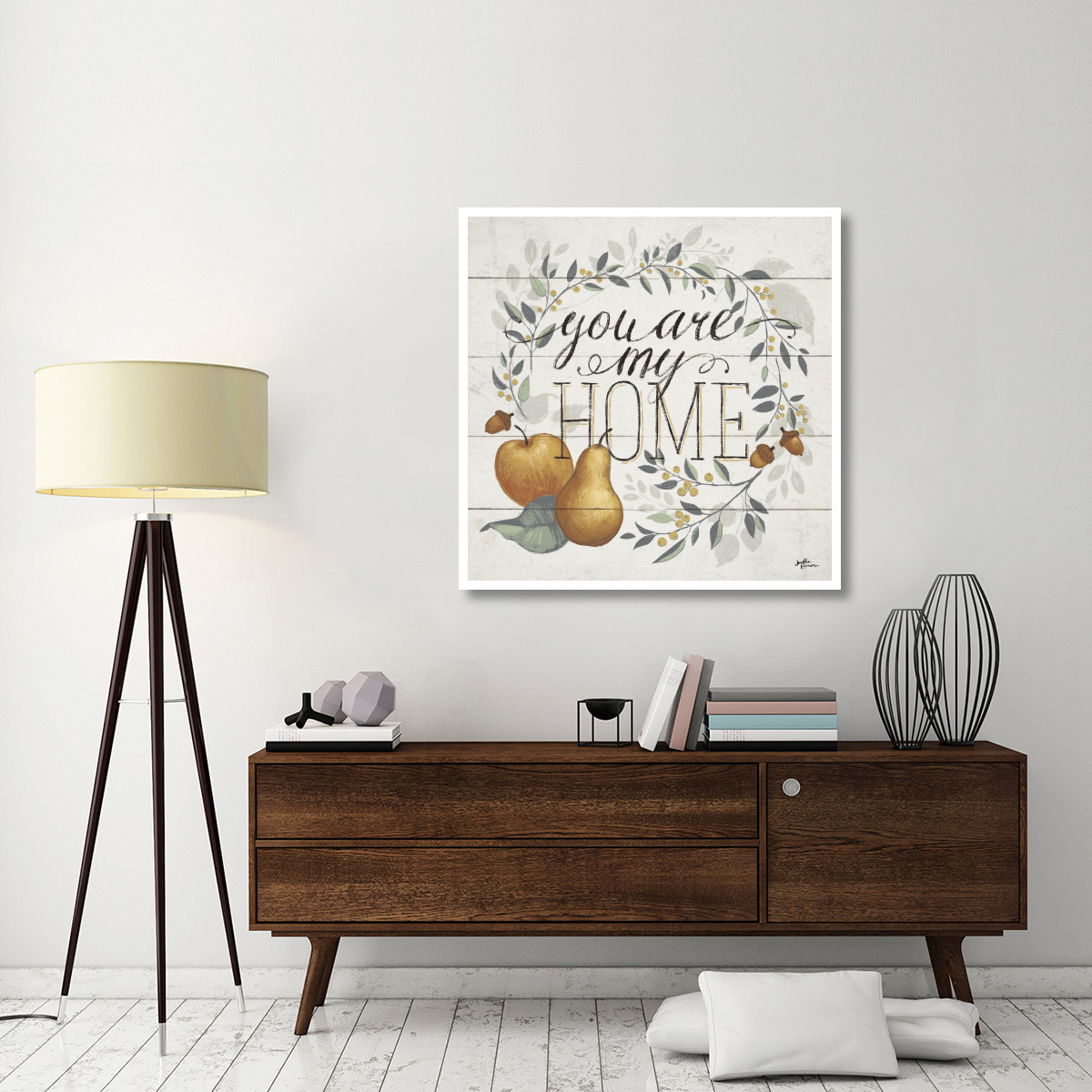 Our Home I -Paper Art-42&quotx42"