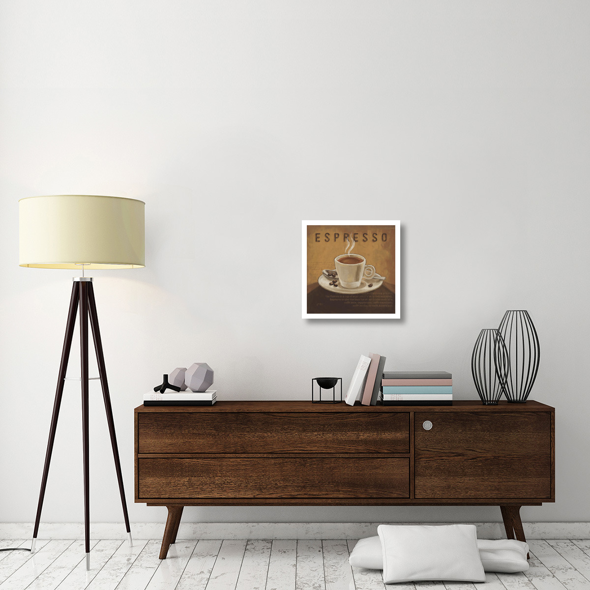 Coffee and Co III -Paper Art-20&quotx20"