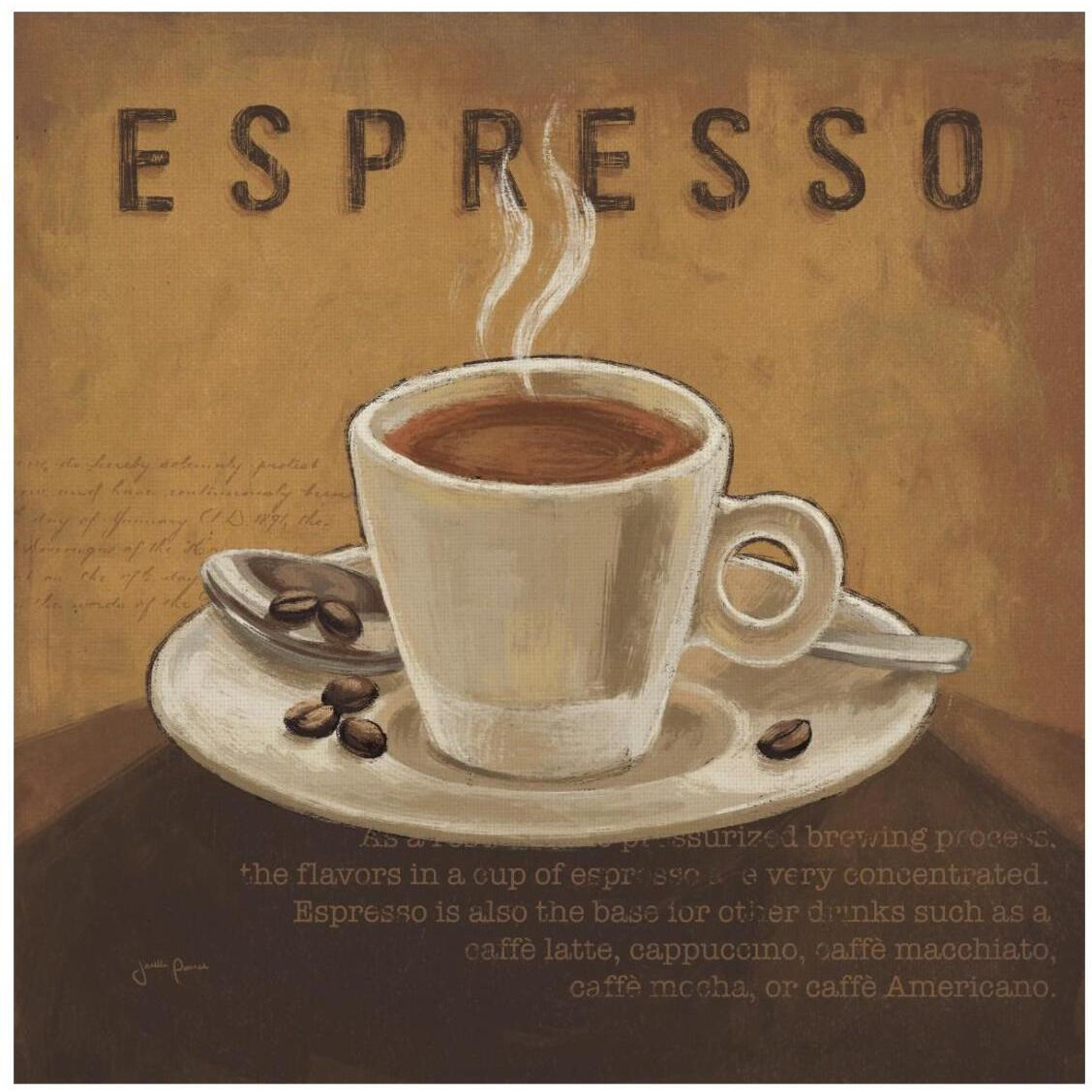 Coffee and Co III -Paper Art-26&quotx26"