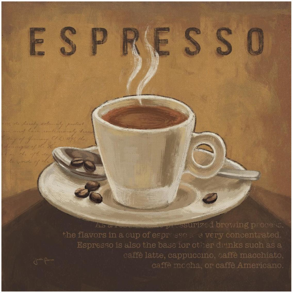 Coffee and Co III -Paper Art-32&quotx32"
