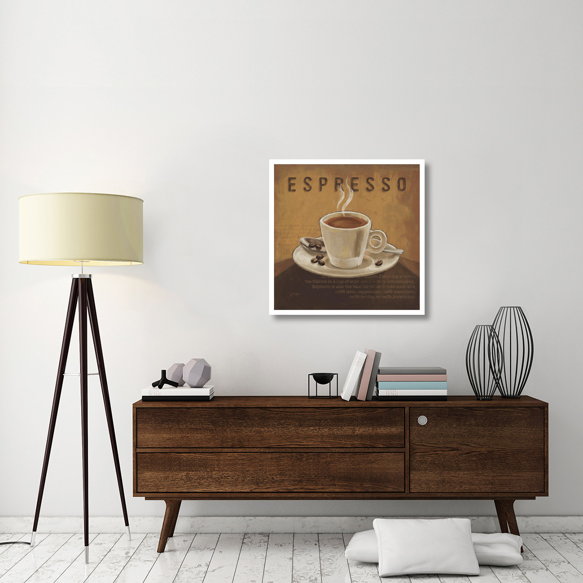 Coffee and Co III -Paper Art-32&quotx32"
