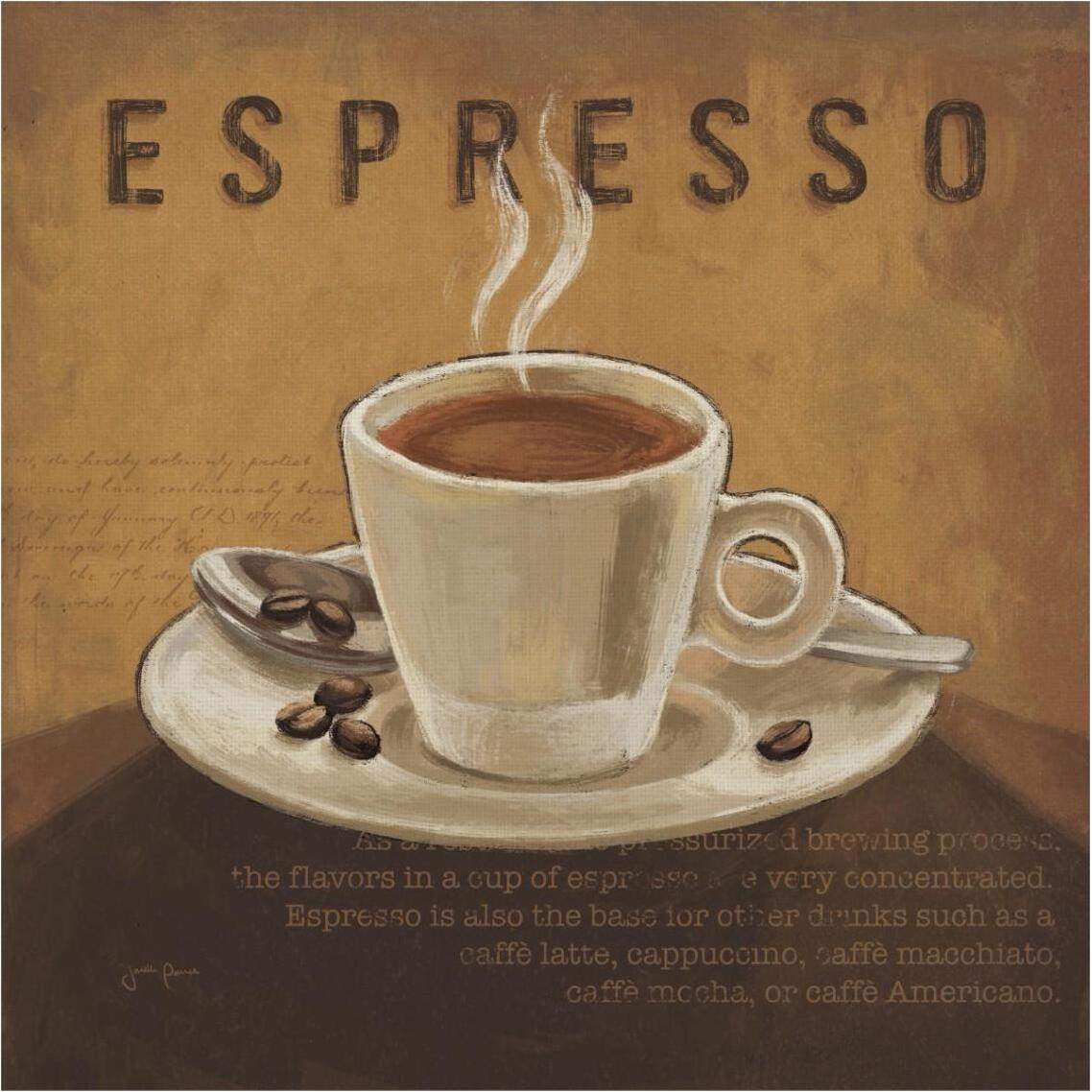 Coffee and Co III -Paper Art-38&quotx38"