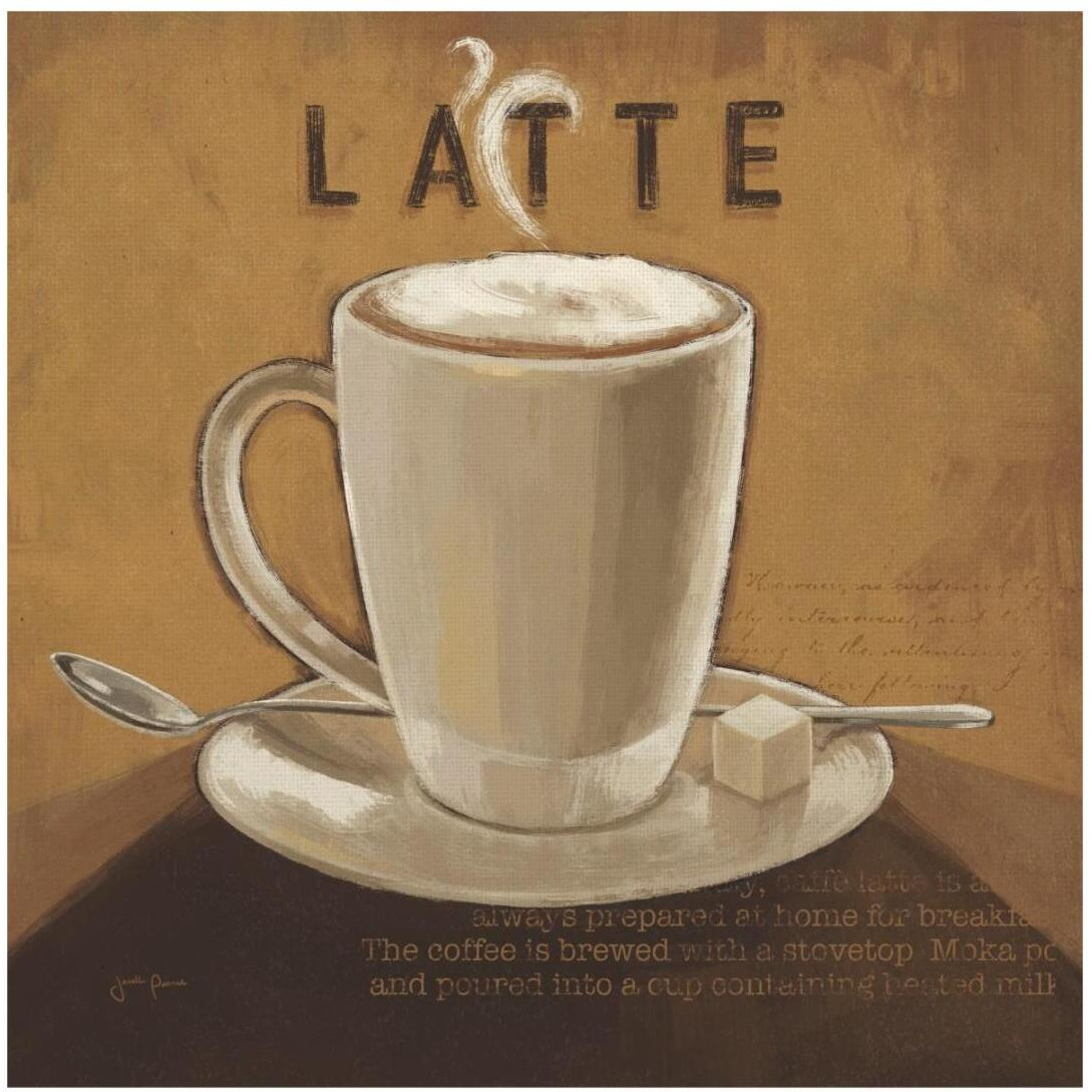 Coffee and Co IV -Paper Art-20&quotx20"