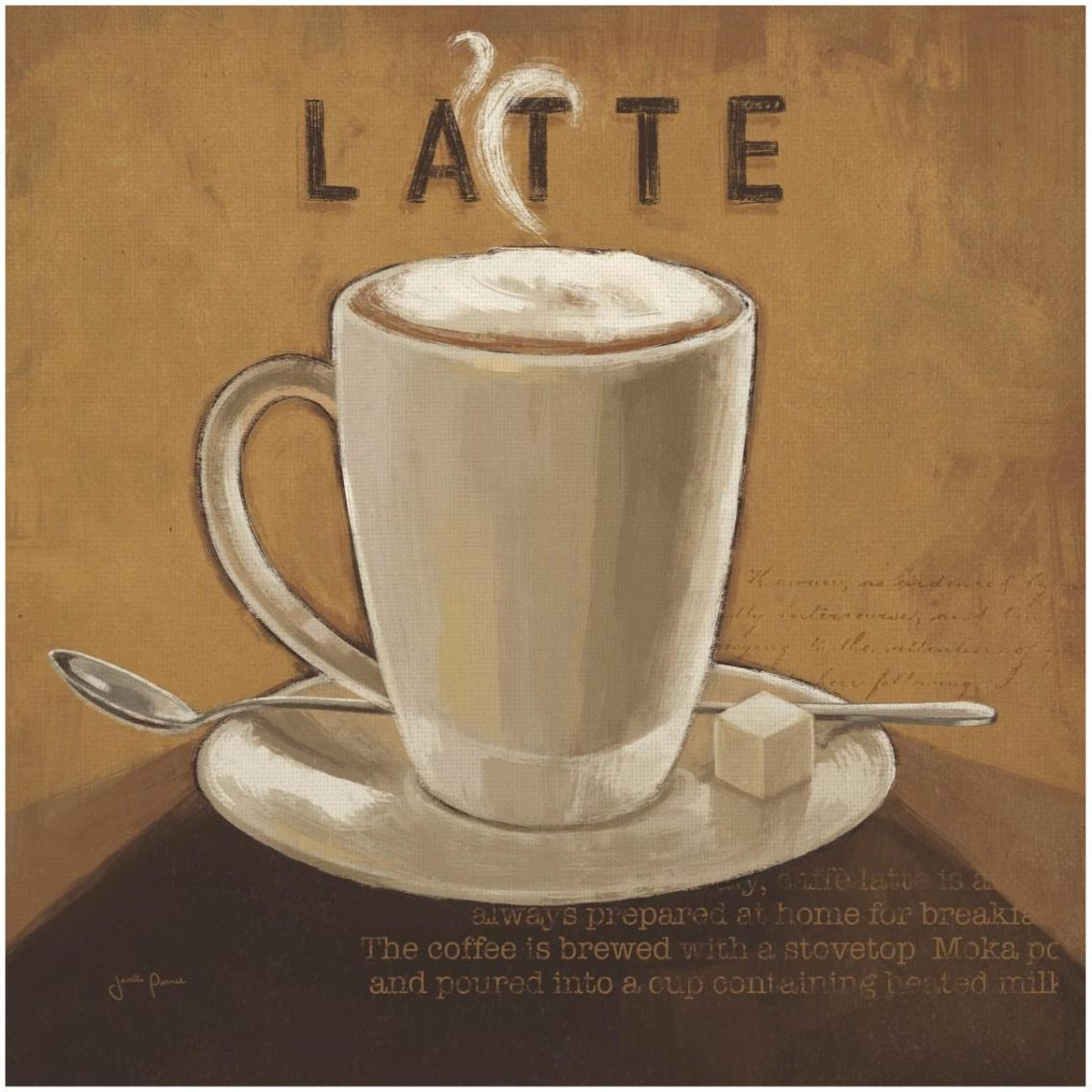 Coffee and Co IV -Paper Art-32&quotx32"