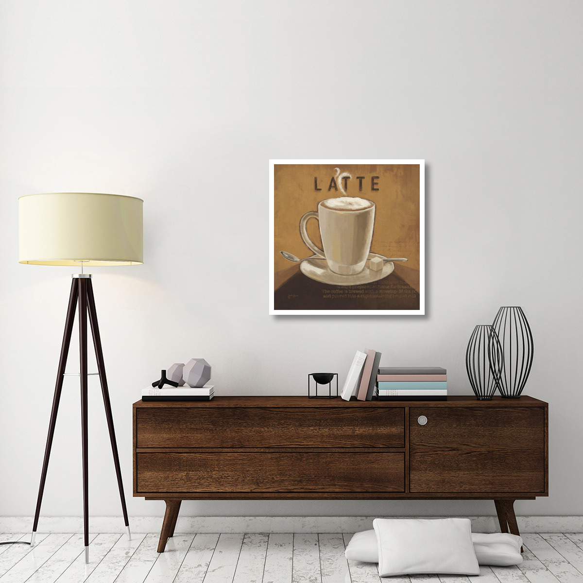 Coffee and Co IV -Paper Art-32&quotx32"