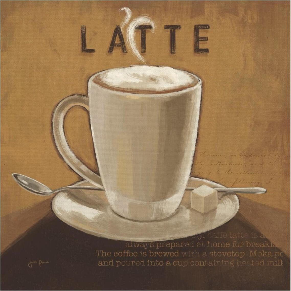 Coffee and Co IV -Paper Art-38&quotx38"