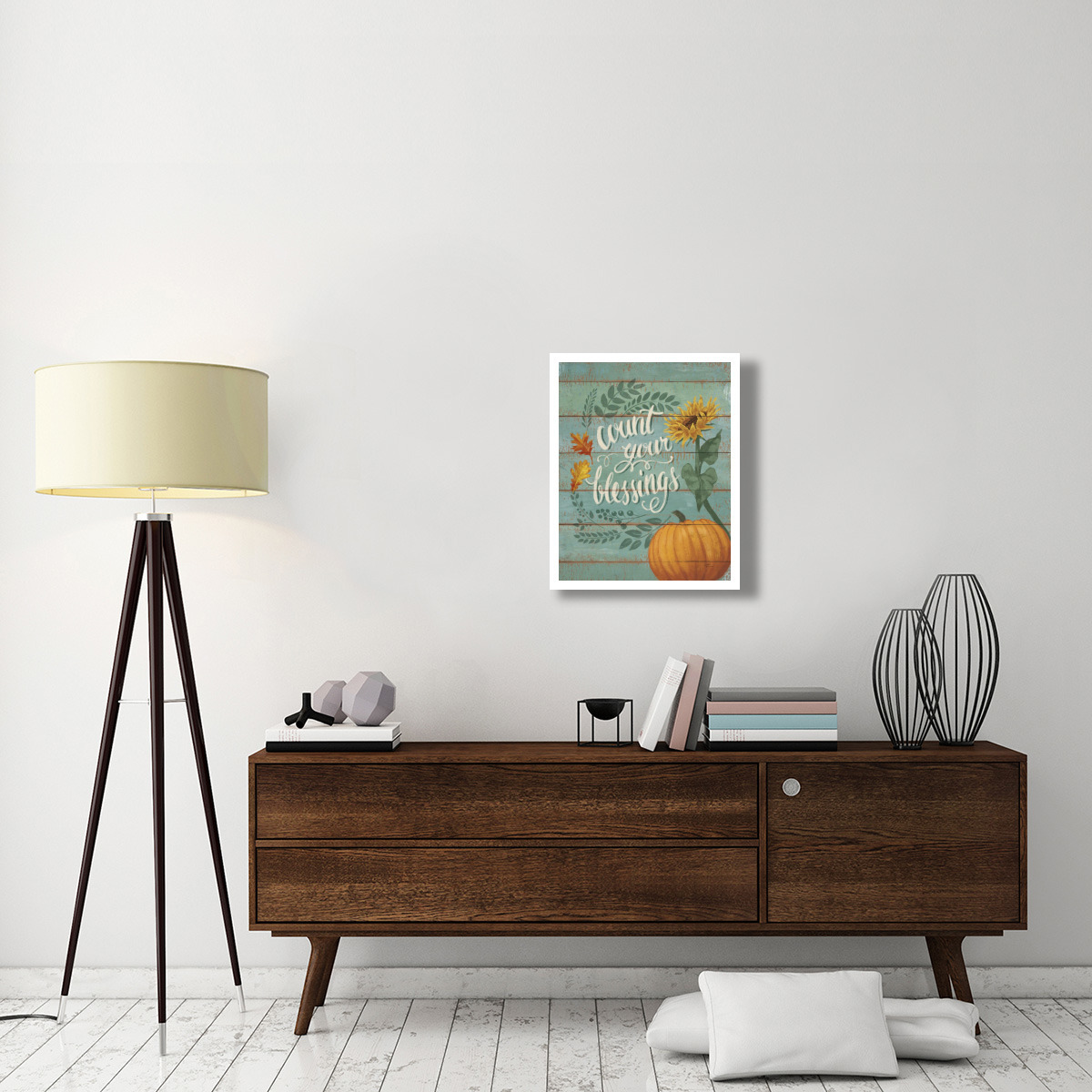 Harvest Delight IV -Paper Art-22&quotx26"