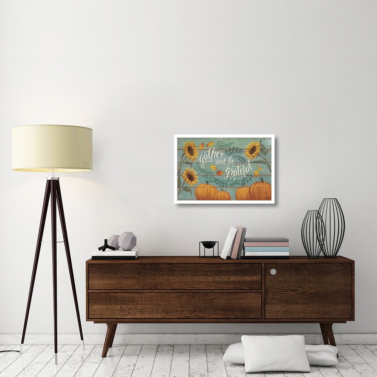 Harvest Delight V -Paper Art-32&quotx22"