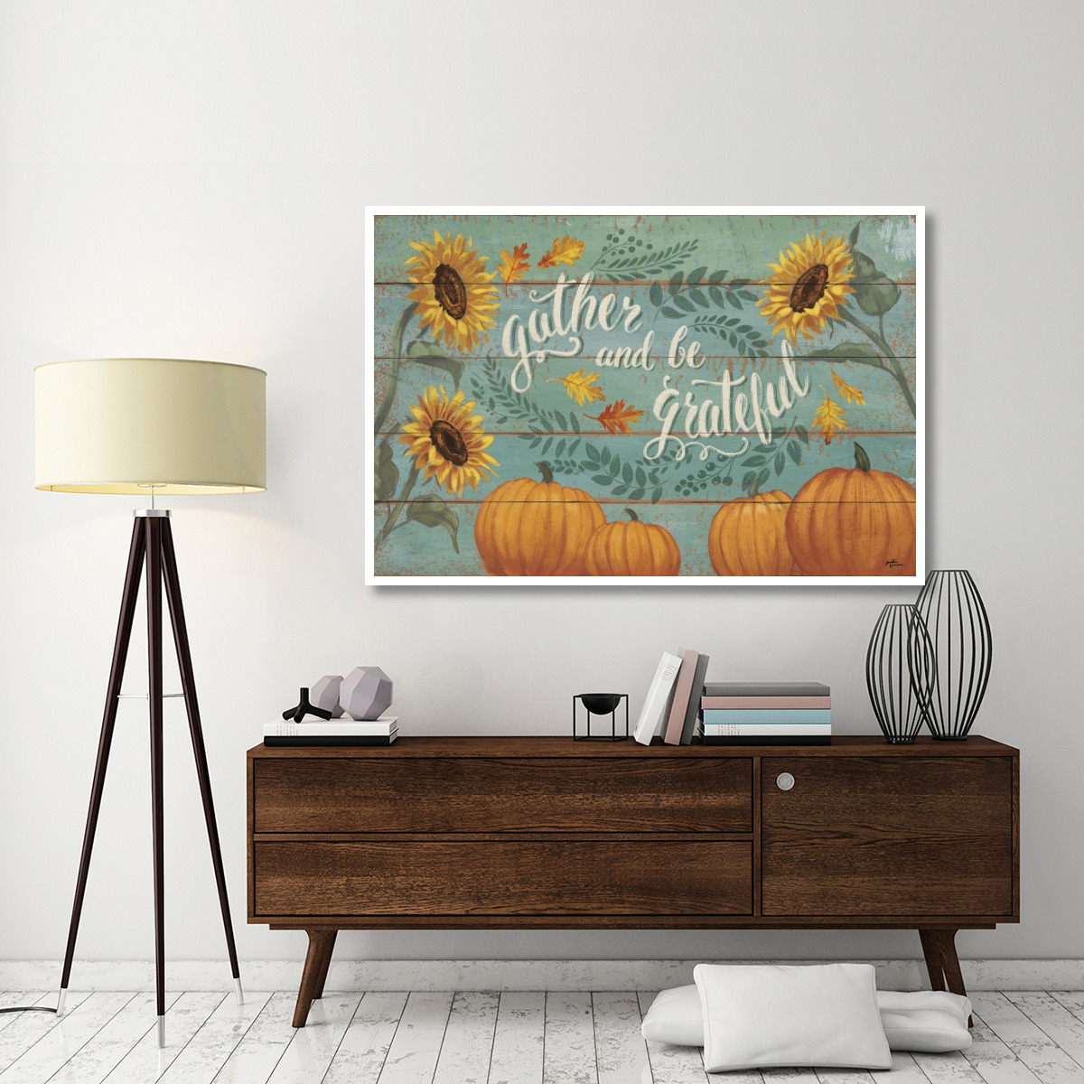 Harvest Delight V -Paper Art-62&quotx42"
