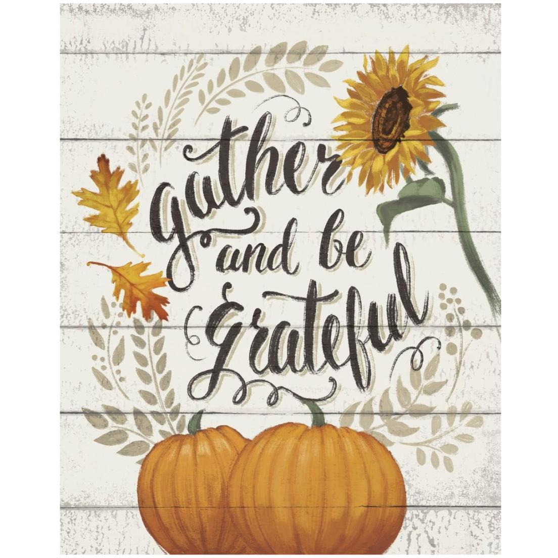 Harvest Delight I on White -Paper Art-18&quotx22"