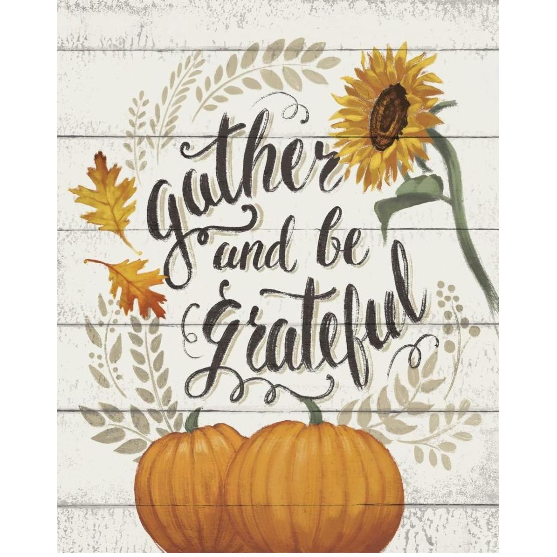 Harvest Delight I on White -Paper Art-24&quotx30"