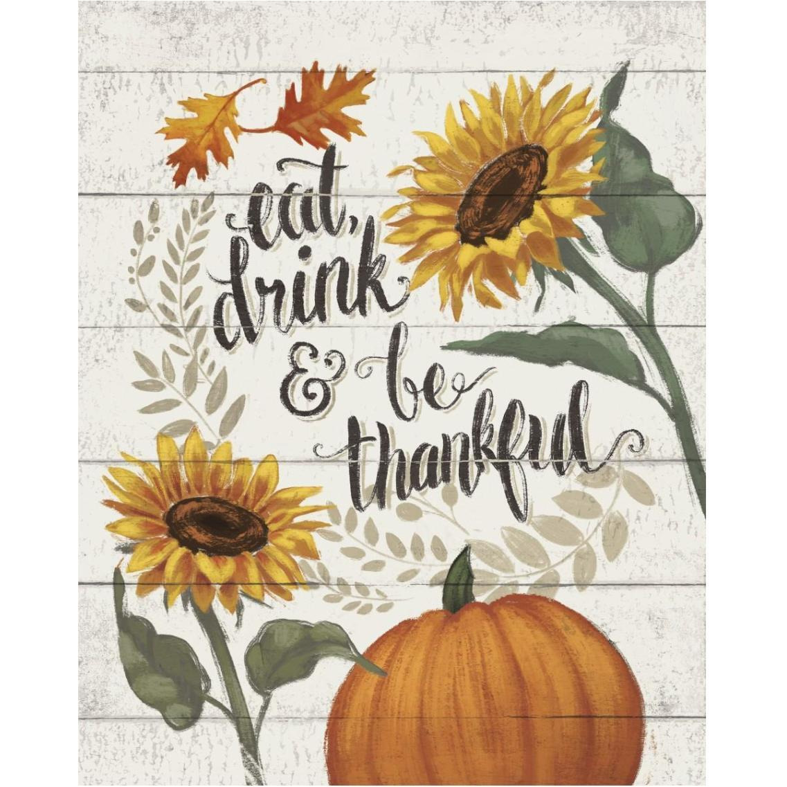 Harvest Delight II on White -Paper Art-30&quotx37"
