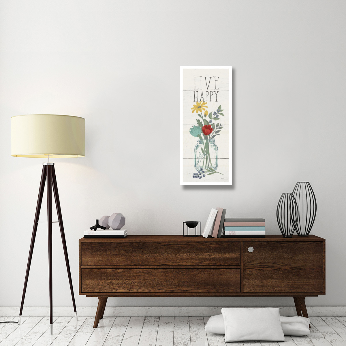 Blooming Thoughts XI -Paper Art-18&quotx42"