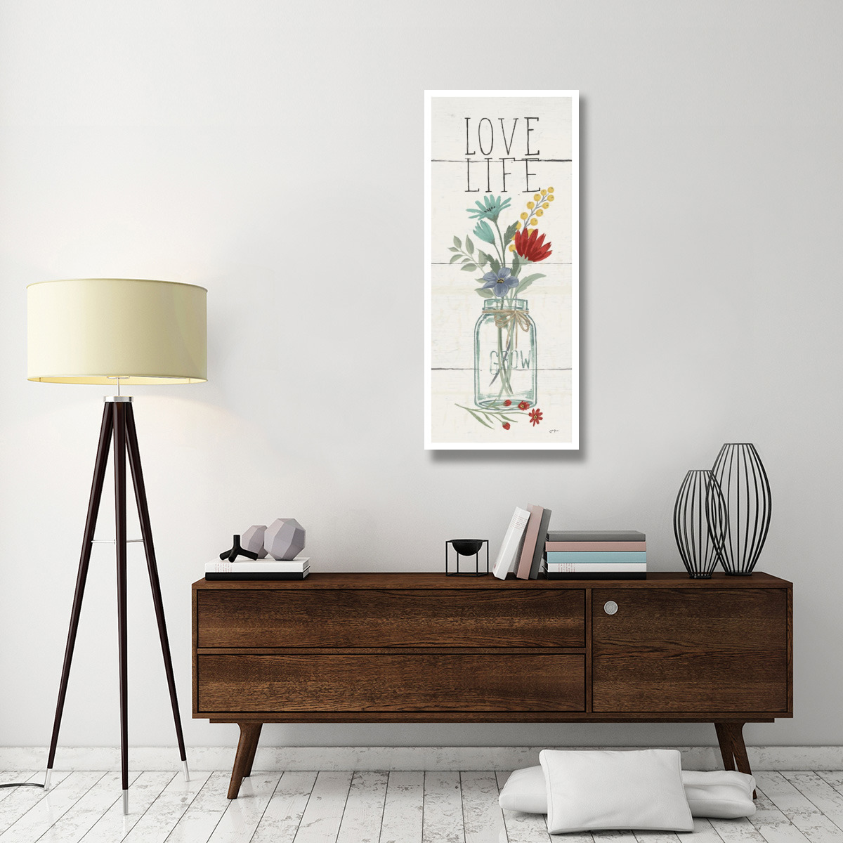Blooming Thoughts X -Paper Art-22&quotx52"