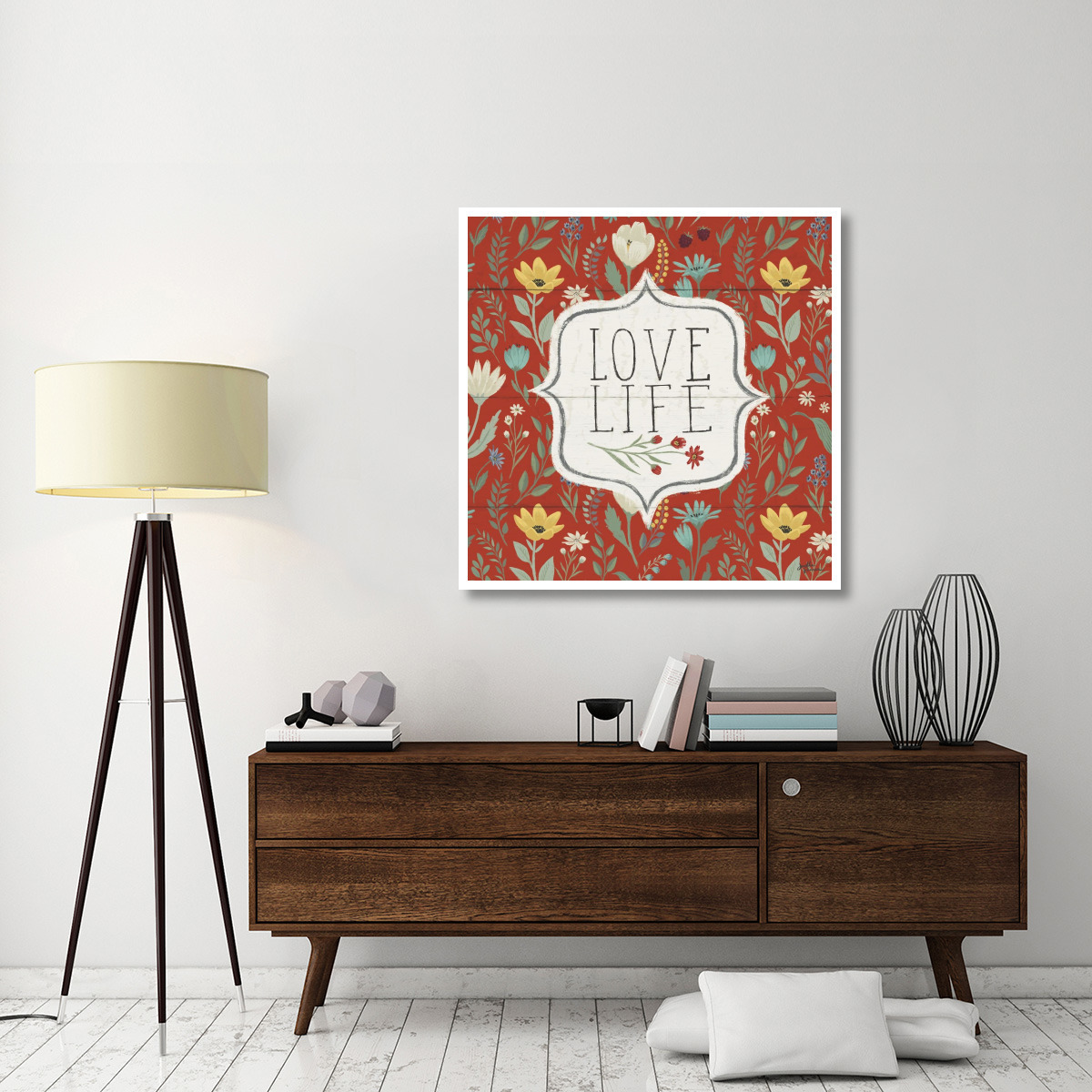 Blooming Thoughts V -Paper Art-42&quotx42"