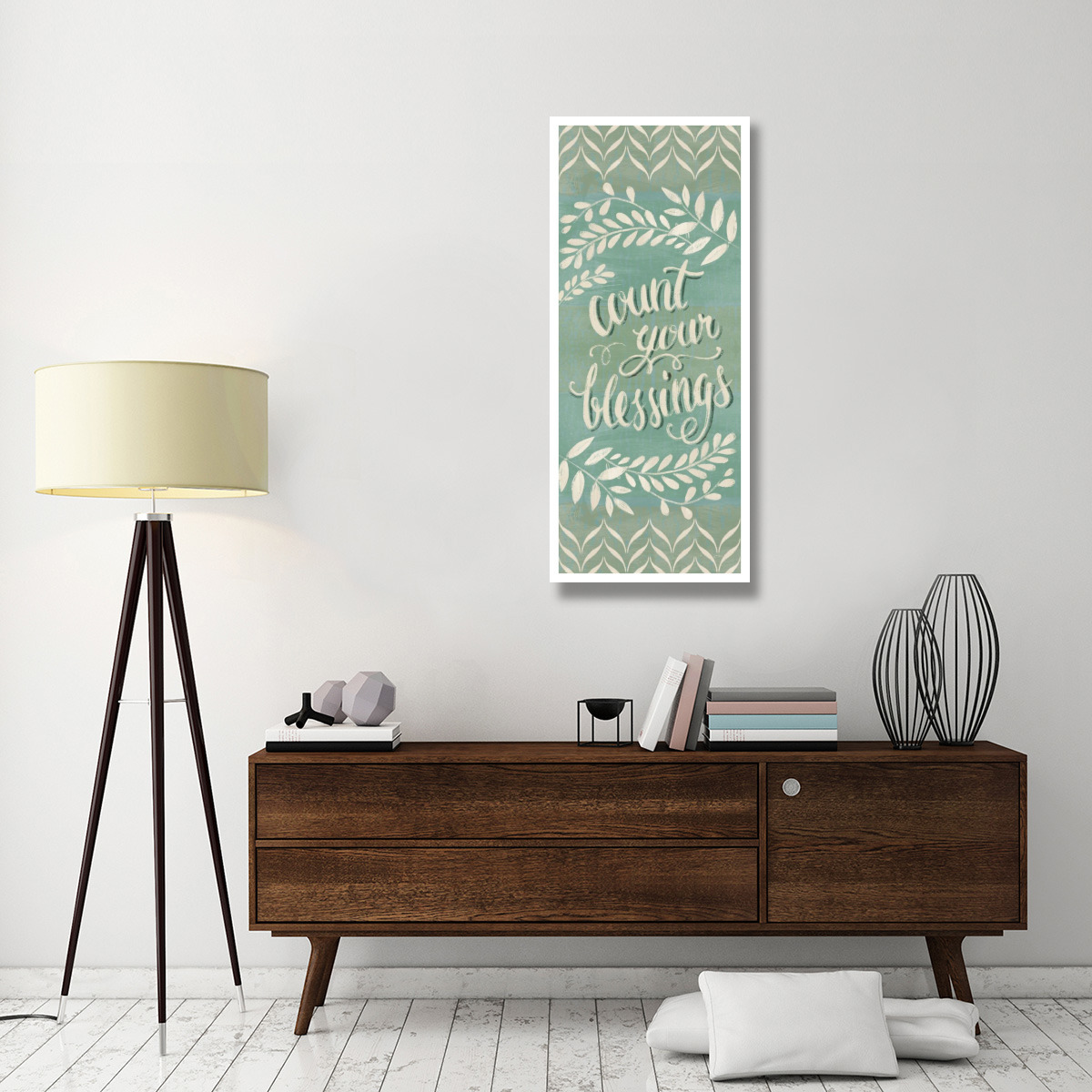 Harvest Delight IX -Paper Art-22&quotx52"