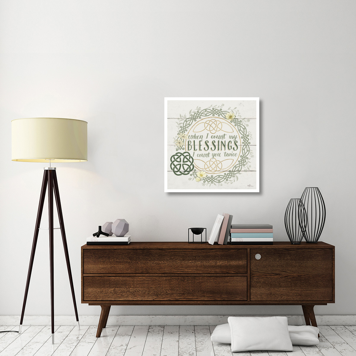 Irish Blessing II -Paper Art-32&quotx32"