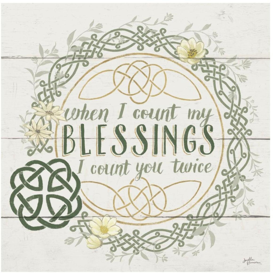Irish Blessing II -Paper Art-42&quotx42"