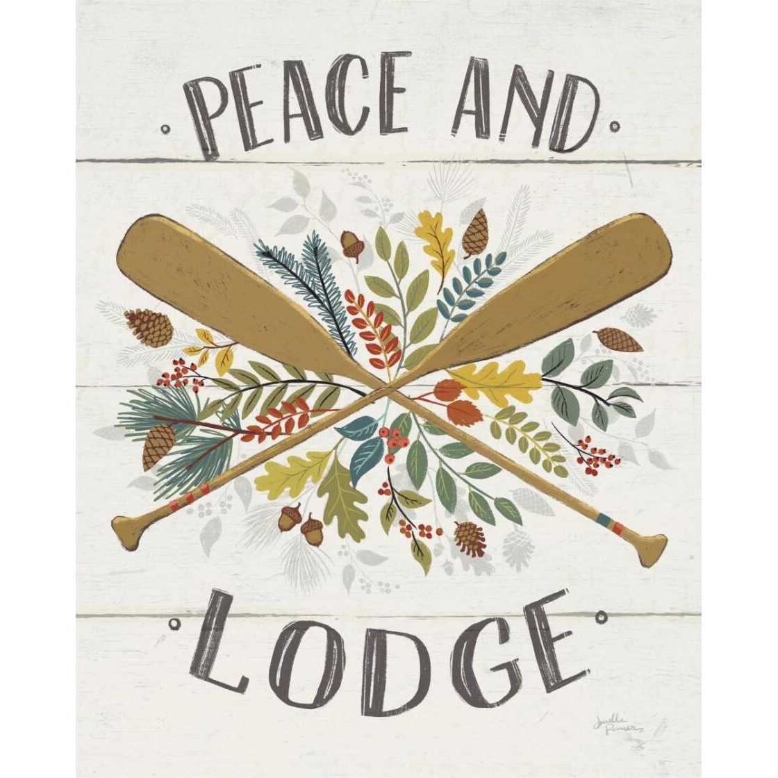 Peace and Lodge IV v2 -Paper Art-24&quotx30"