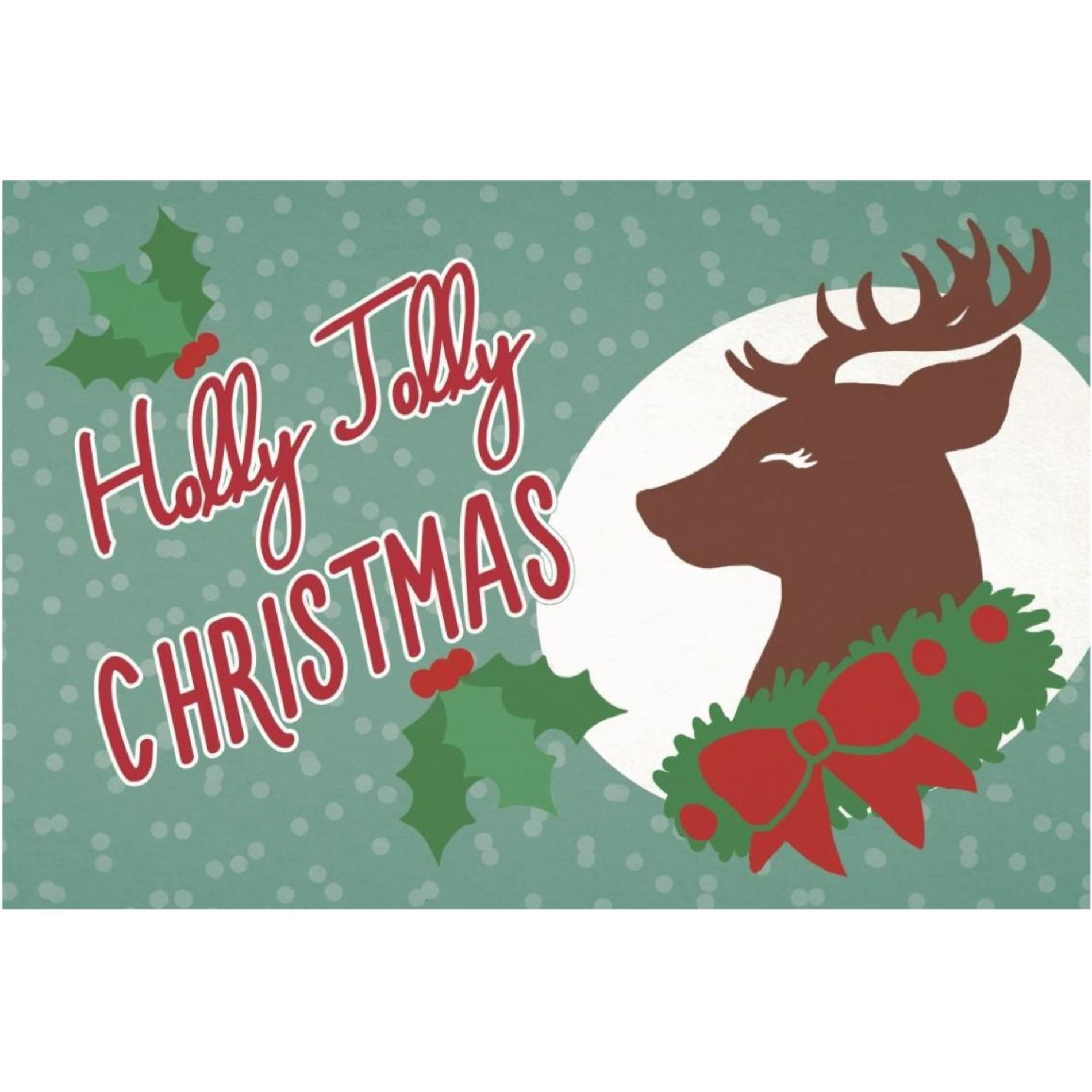 Retro Christmas I Bright -Paper Art-38&quotx26"