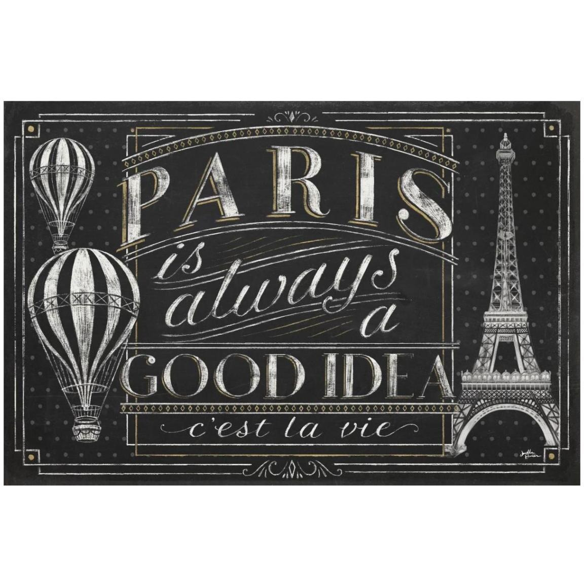 Vive Paris I -Paper Art-20&quotx14"