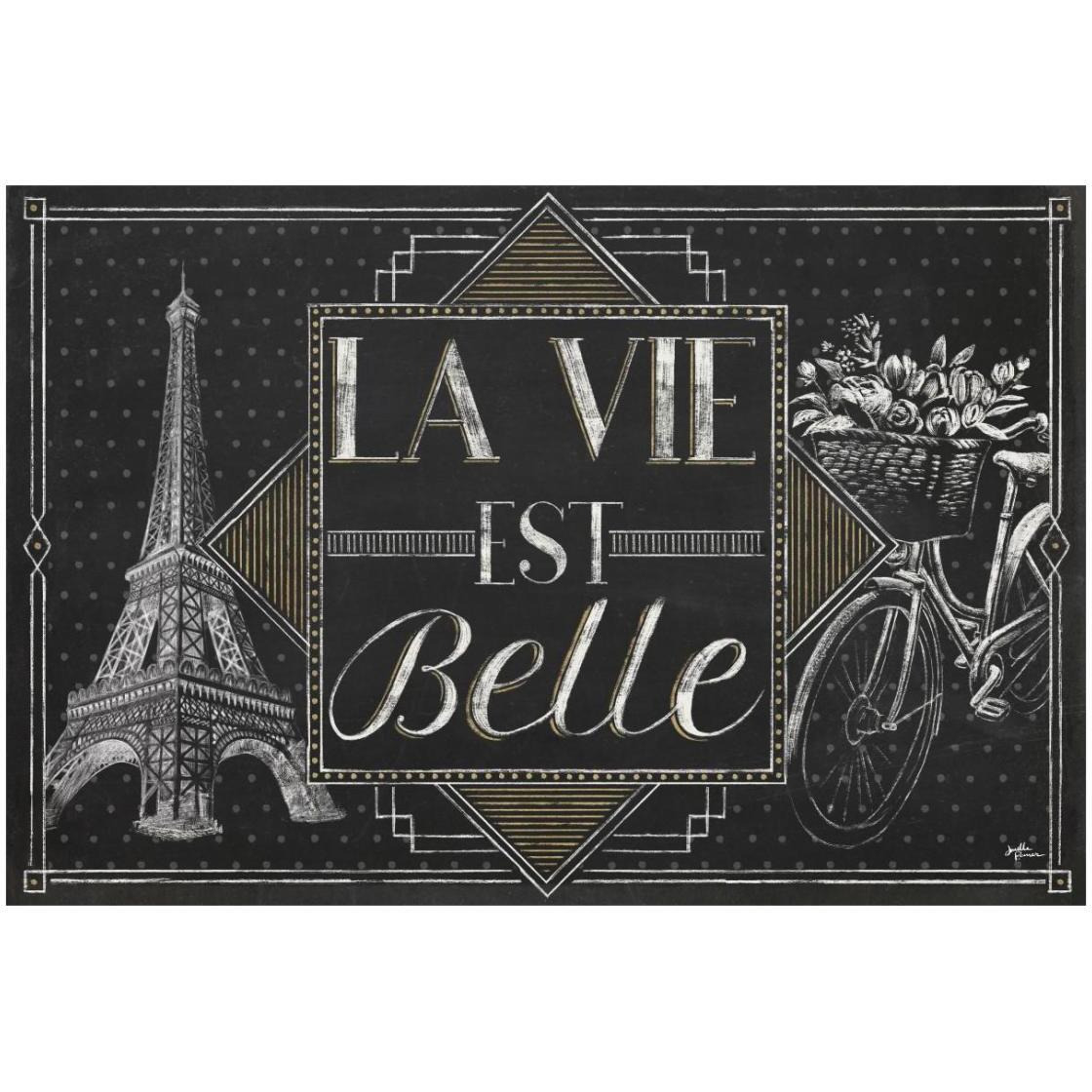 Vive Paris II -Paper Art-26&quotx18"
