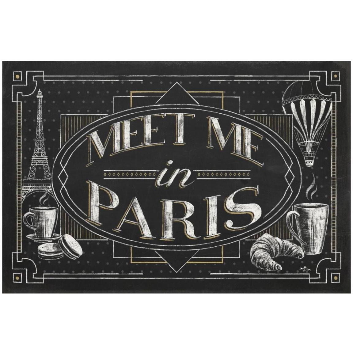 Vive Paris IV -Paper Art-20&quotx14"