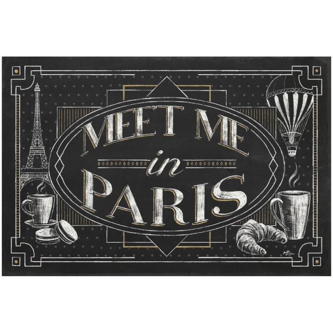 Vive Paris IV -Paper Art-26&quotx18"